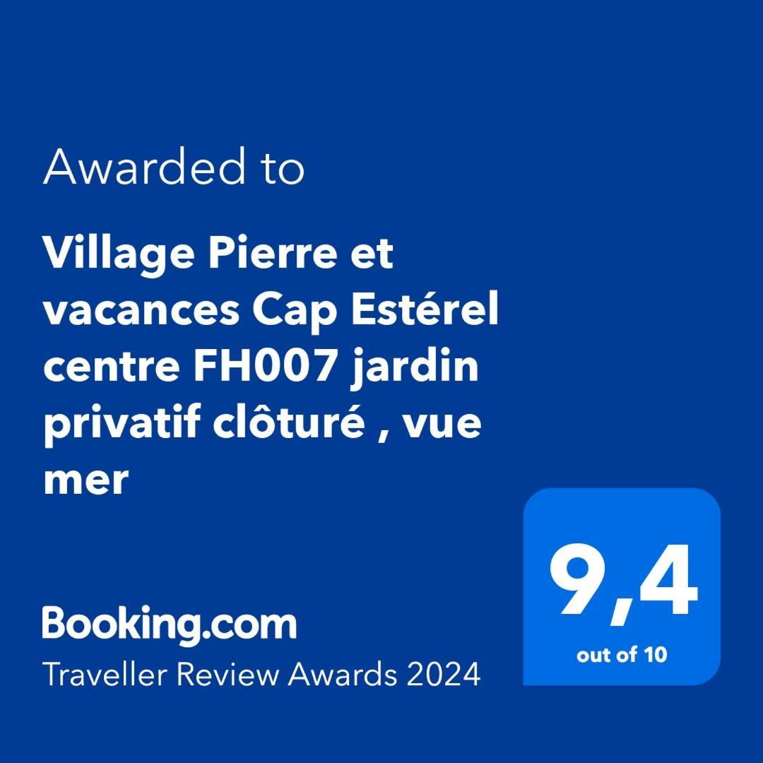 T2 En Rez De Jardin Privatif Cloture , Cap Esterel Pierre Et Vacances ,Piscine Chauffee Des Le 05 Avril Au 02 Novembre Saint-Raphaël Dış mekan fotoğraf