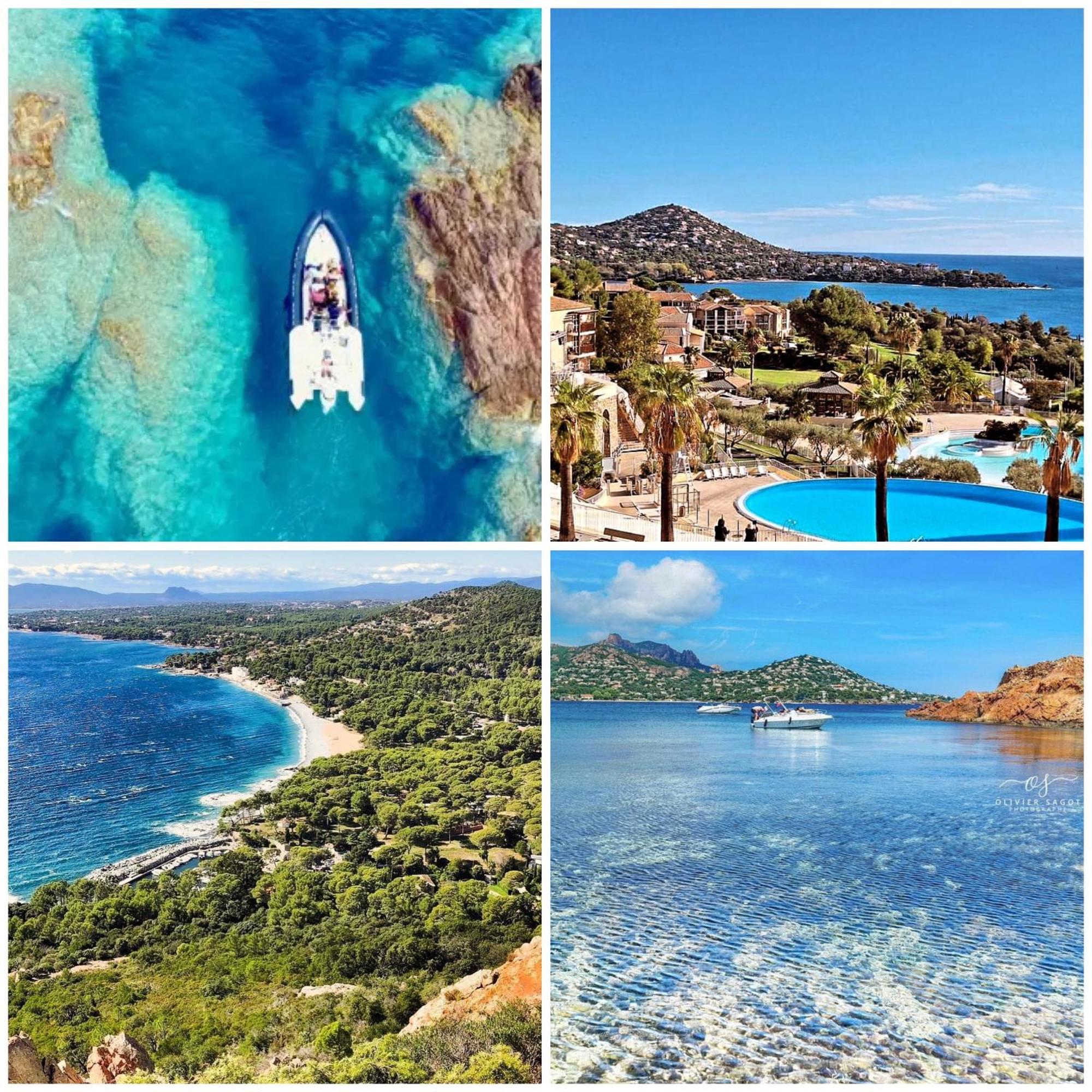 T2 En Rez De Jardin Privatif Cloture , Cap Esterel Pierre Et Vacances ,Piscine Chauffee Des Le 05 Avril Au 02 Novembre Saint-Raphaël Dış mekan fotoğraf